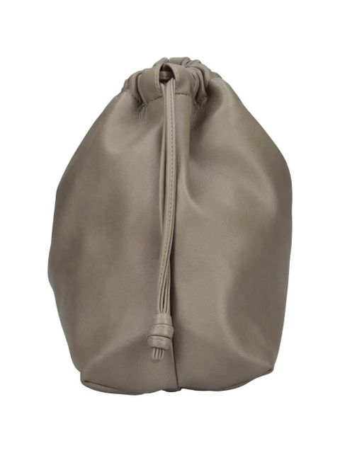 The Frankie Shop Morgan drawstring clutch bag - Green