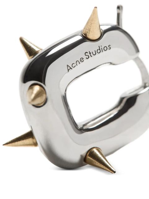 Acne Studios spiked earrings - Silver