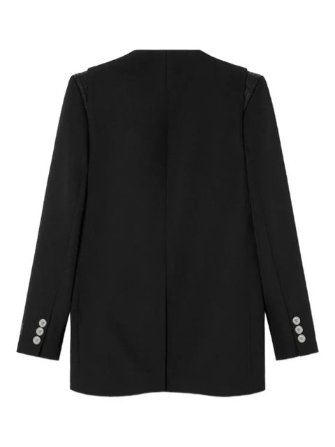 Versace shoulder-trim jacket - Black - zdjęcie produktu nr 2