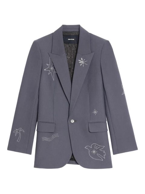Zadig&Voltaire embellished blazer - Grey - zdjęcie produktu nr 1