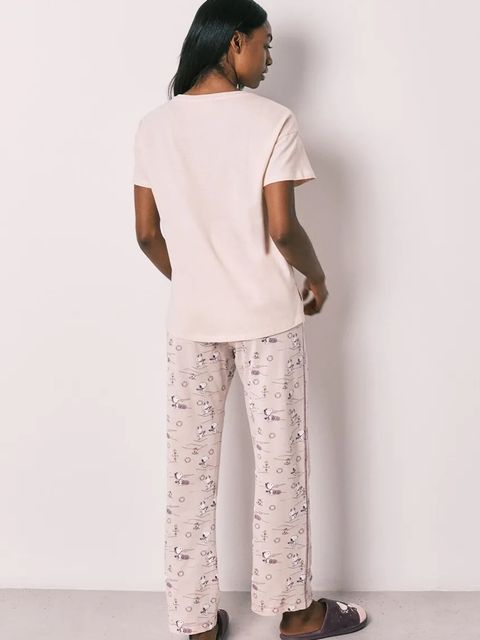 women'secret piżama dwuczęściowa damska bawełniana - zdjęcie produktu nr 1