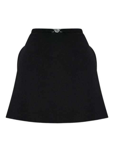 Versace Medusa-Head-buckle mini skirt - Black