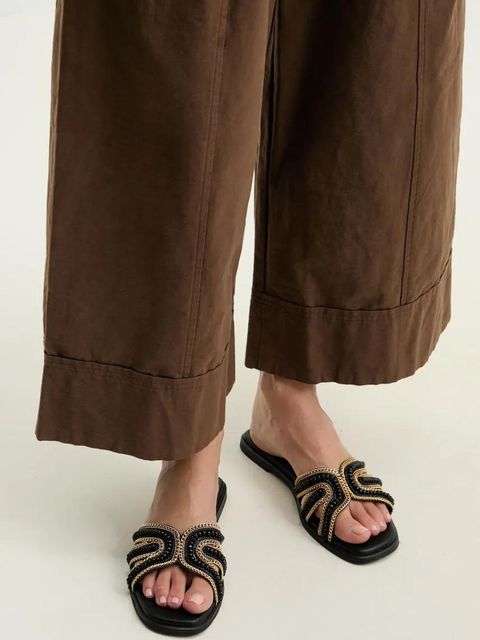 Answear.LAB klapki damskie kolor czarny - zdjęcie produktu nr 1