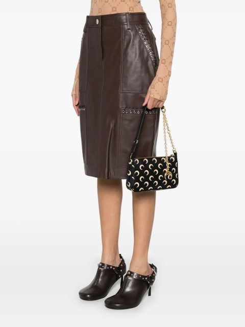 Marine Serre Core shoulder bag - Black - zdjęcie produktu nr 2