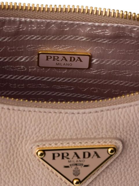Prada Re-Edition 2005 nubuck and Saffiano leather mini-bag - Pink