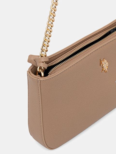 U.S. Polo Assn. torebka Jones kolor beżowy BEUJE8663WVP