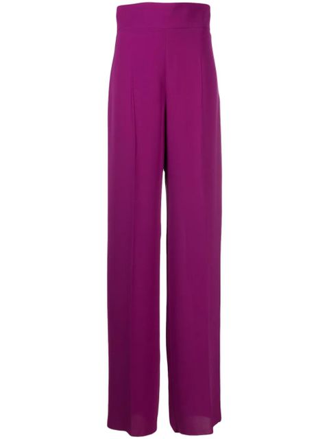 Max Mara Livorno wide-leg trousers - Pink - zdjęcie produktu nr 1