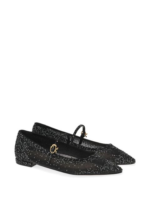 Gianvito Rossi Rania Mary Jane ballet flats - Black