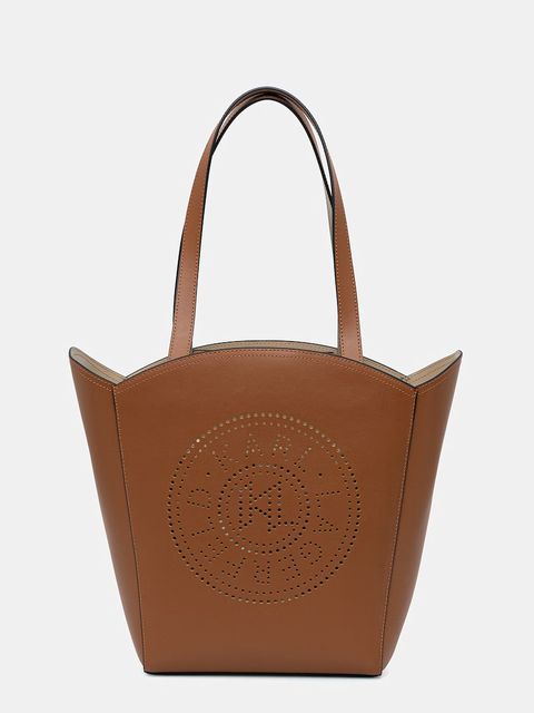 Karl Lagerfeld Torebka shopper damska skórzana K/CIRCLE - zdjęcie produktu nr 1