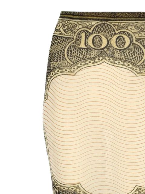 Jean Paul Gaultier printed maxi skirt - Green - zdjęcie produktu nr 2