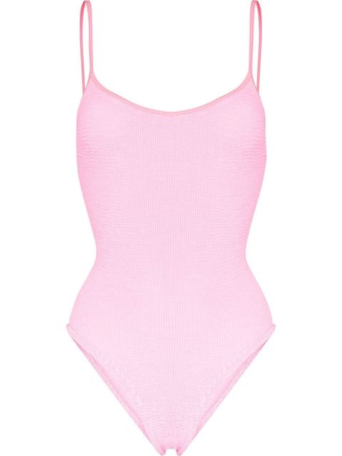 Hunza G Pamela crinkle swimsuit - Pink - zdjęcie produktu nr 1
