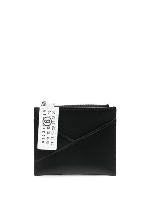 MM6 Maison Margiela Japanese 6 zipped wallet - Black - zdjęcie produktu nr 1