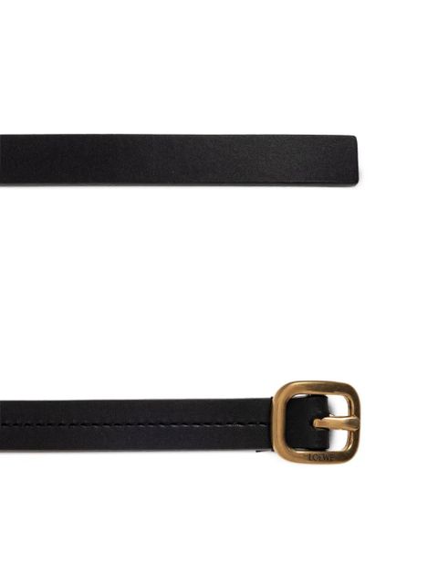 LOEWE leather belt - Black - zdjęcie produktu nr 2