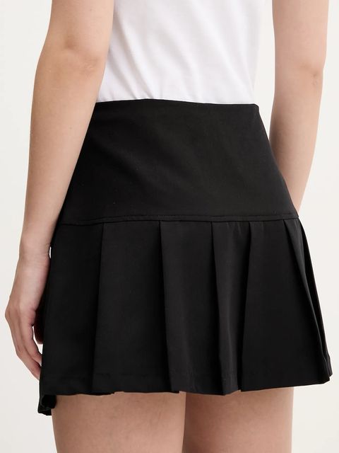 Karl Kani spódnica kolor czarny mini rozkloszowana 61610030