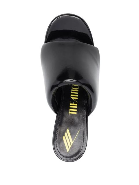 The Attico Rem 115mm sandals - Black - zdjęcie produktu nr 2