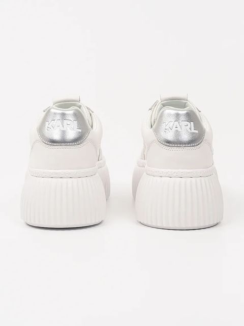 Karl Lagerfeld sneakersy KREEPER LO damskie kolor biały KL42325
