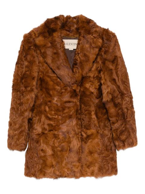 Valentino Garavani shearling coat - Brown - zdjęcie produktu nr 1