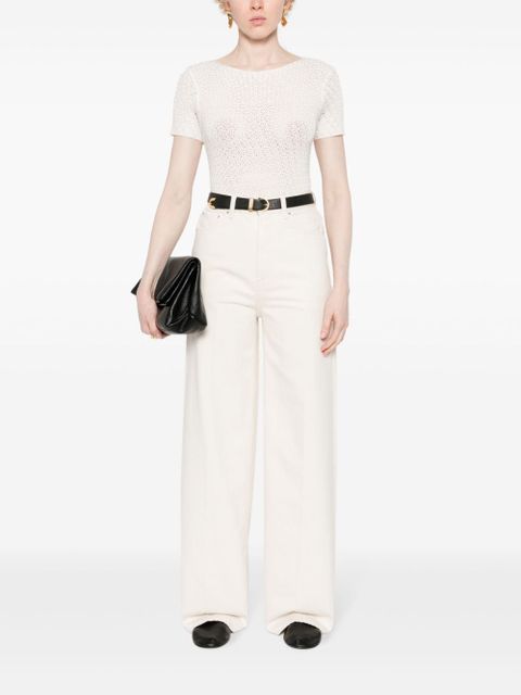 TOTEME wide-leg jeans - Neutrals - zdjęcie produktu nr 2