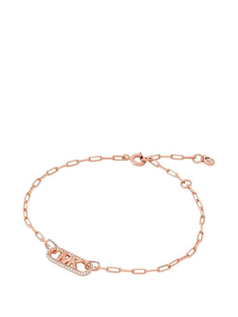 Michael Kors logo-charm bracelet - Pink - zdjęcie produktu nr 1