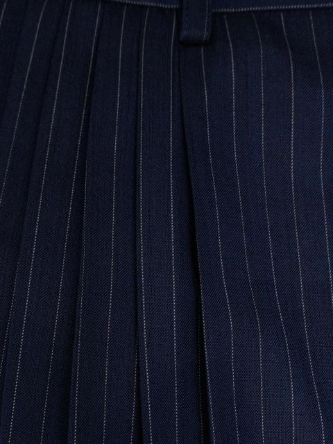 Moschino pinstripe trousers - 1343 - Verde