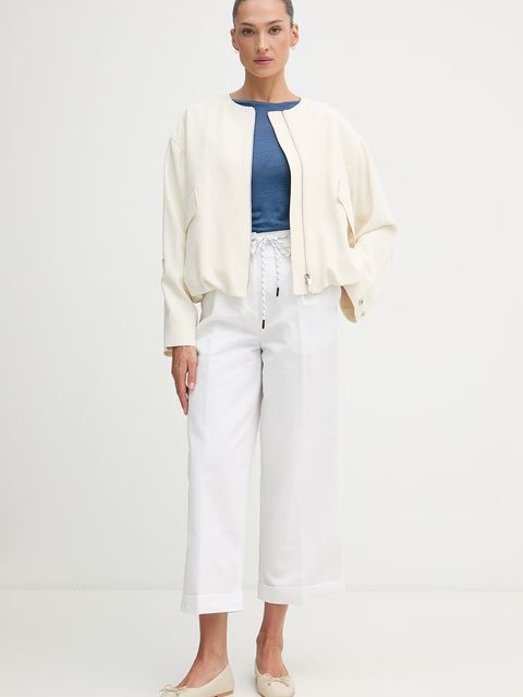 United Colors of Benetton spodnie carrot damskie z bawełny - zdjęcie produktu nr 1