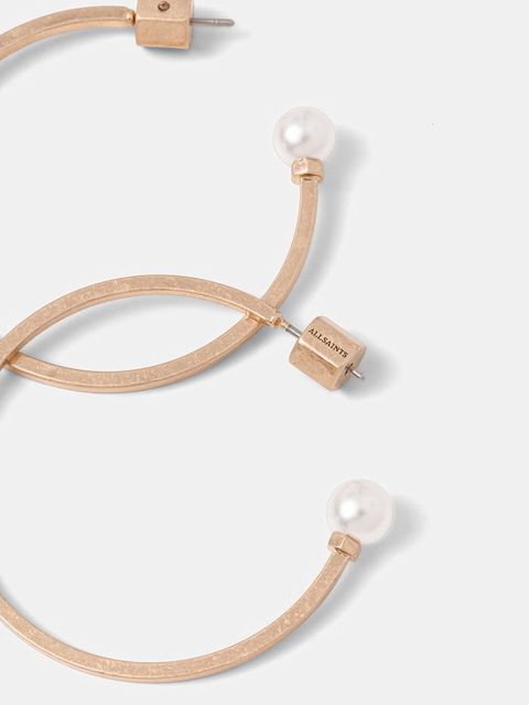 AllSaints kolczyki damskie metalowe - zdjęcie produktu nr 1