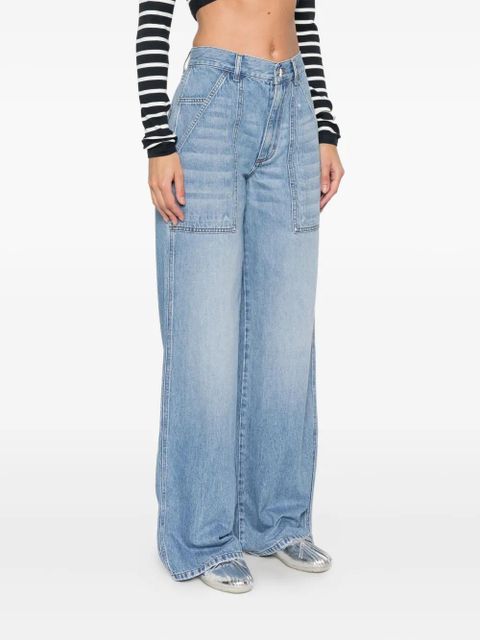 SANDRO side-pocket jeans - Blue