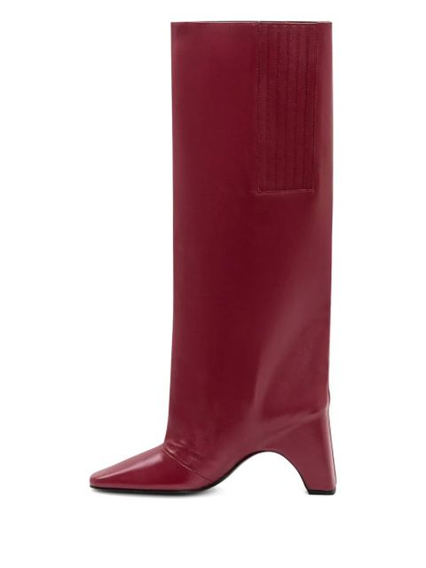 Coperni Bridge square-toe boots - Red - zdjęcie produktu nr 2