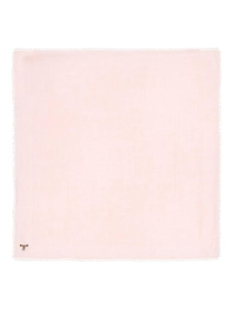 Loro Piana crest fringed scarve - Pink - zdjęcie produktu nr 1