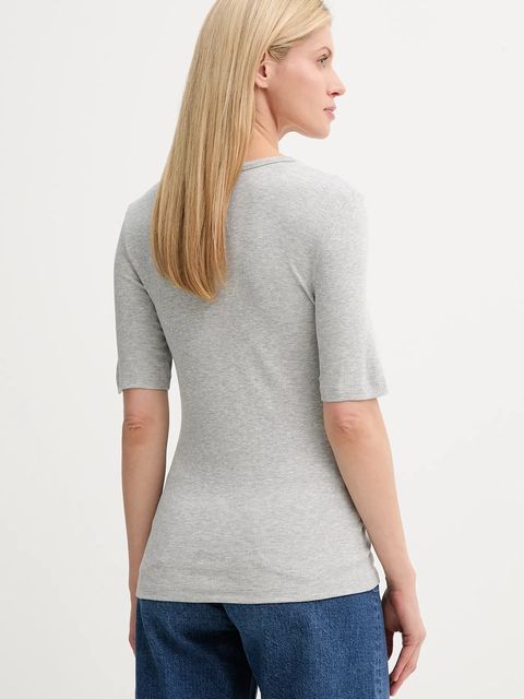 MUNTHE t-shirt MUTULA damski kolor szary 247112424769