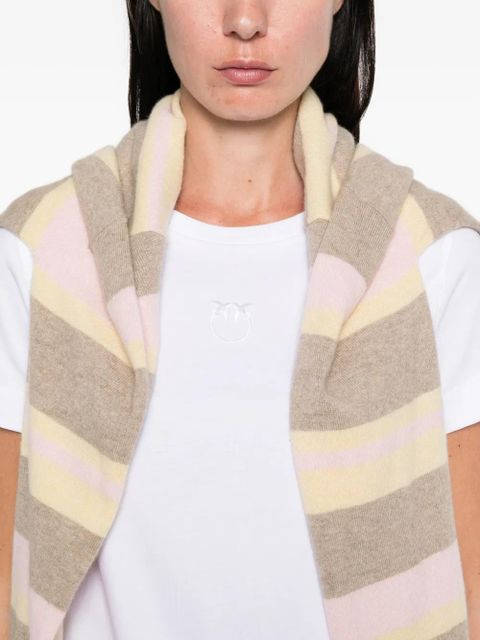 PINKO short-sleeve cotton T-shirt - White