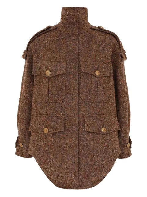 ZIMMERMANN epaulettes jacket - Brown - zdjęcie produktu nr 1