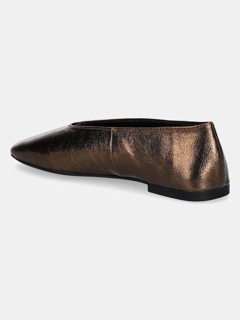 Jeffrey Campbell baleriny skórzane Romp kolor brązowy JC-1268-2-23