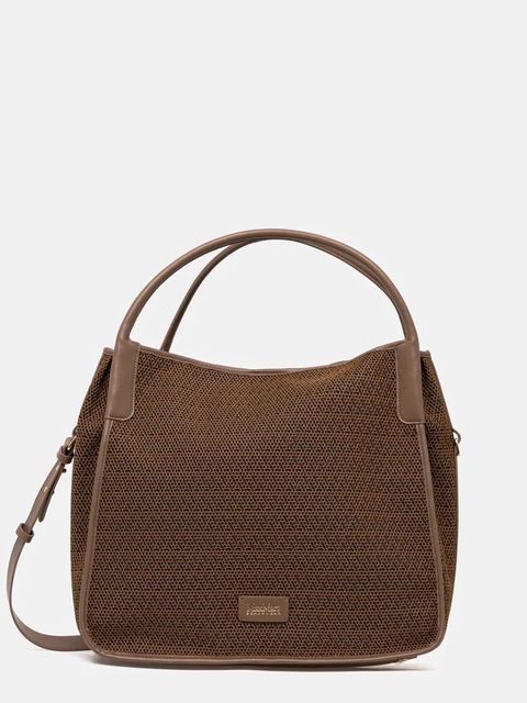 Twinset torebka kolor brązowy 251TD8040