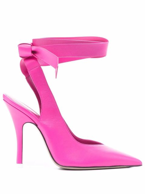 The Attico Venus slingback pumps - Pink - zdjęcie produktu nr 1