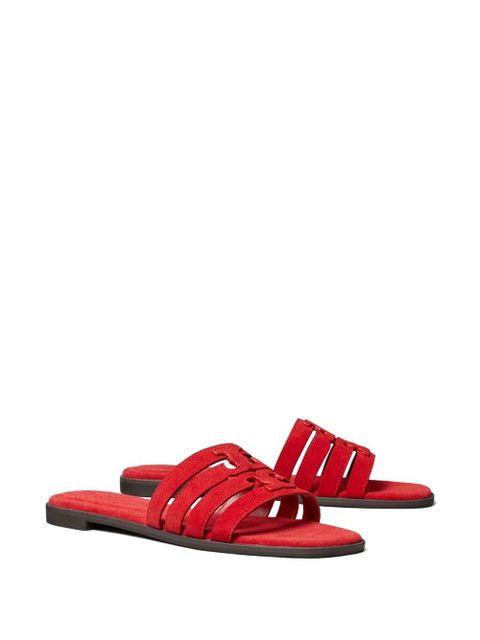 Tory Burch Ines slides - Red - zdjęcie produktu nr 2