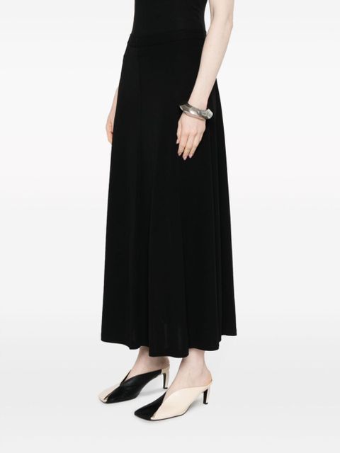 TOTEME high-waisted midi skirt - Black - zdjęcie produktu nr 2