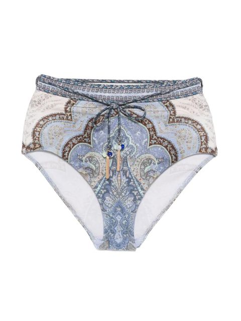 ZIMMERMANN Wanderlust bikini bottoms - Blue - zdjęcie produktu nr 1