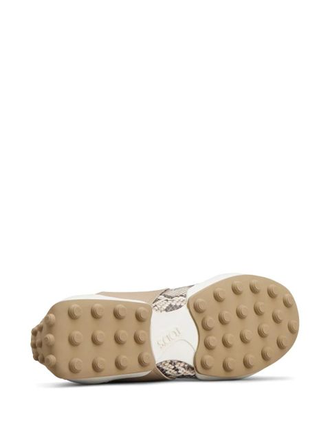 Tod's snake-print leather sneakers - Neutrals - zdjęcie produktu nr 2