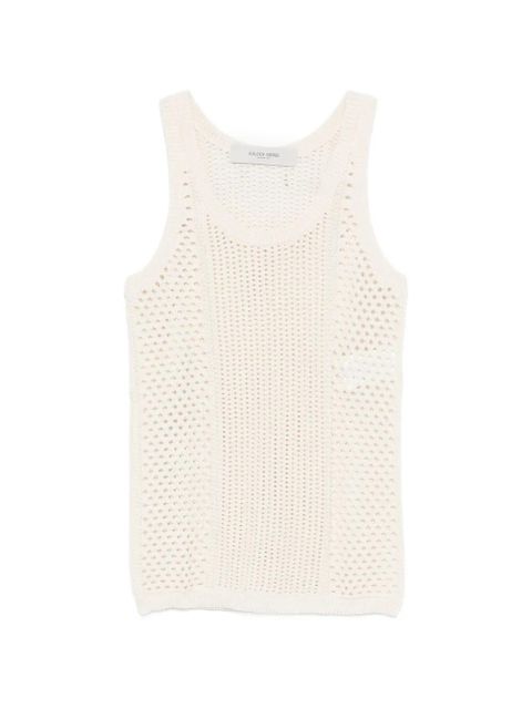 Golden Goose open-knit vest - Neutrals - zdjęcie produktu nr 1