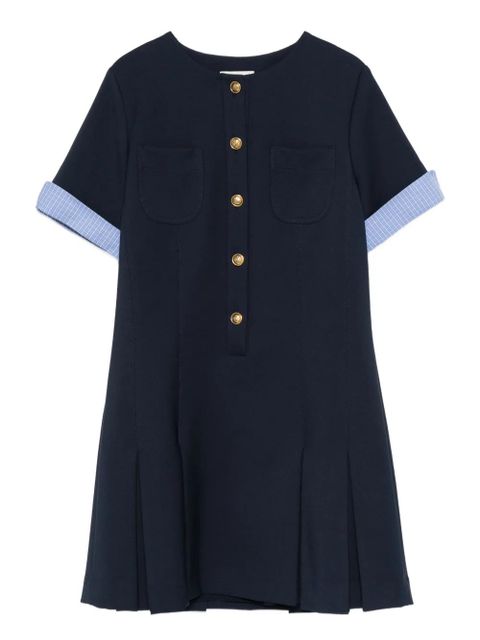 SANDRO short sleeve dress - Blue - zdjęcie produktu nr 1