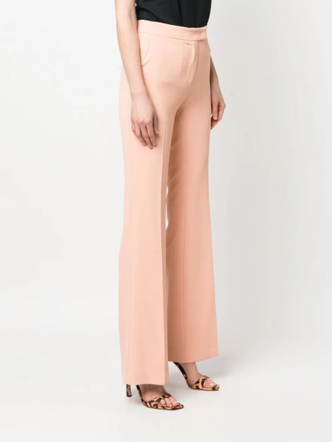 TWINSET pleated flared trousers - Orange