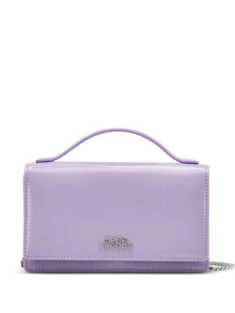Marc Jacobs flower mirror leather mini bag - Purple - zdjęcie produktu nr 1