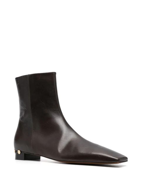 Nanushka stud-embellished heel boots - Brown