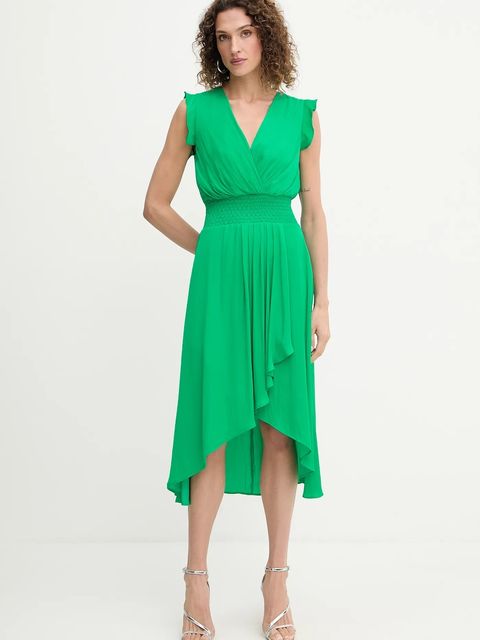 Morgan sukienka kolor zielony midi rozkloszowana RWALLY - zdjęcie produktu nr 1