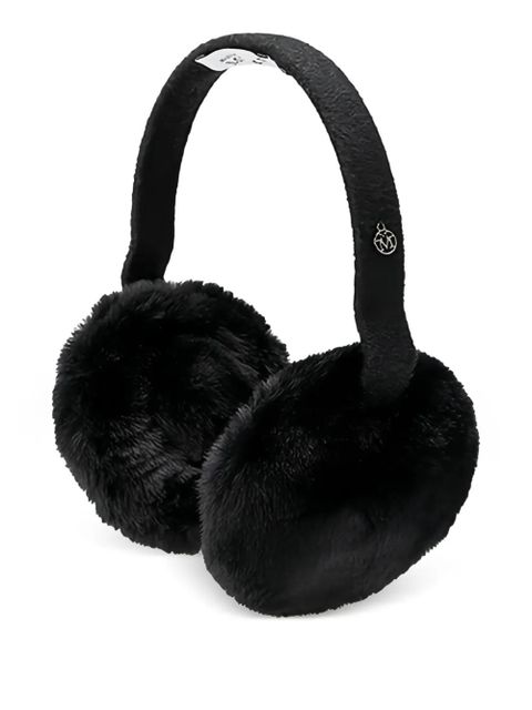 Maison Michel Morgana earmuffs - Black - zdjęcie produktu nr 1