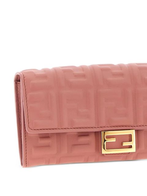 FENDI Baguette Continental wallet - Pink