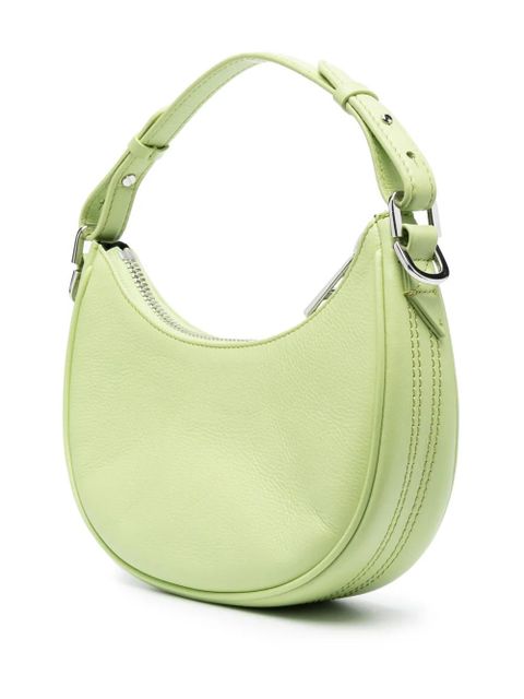Zadig&Voltaire curved-body logo-plaque tote bag - Green