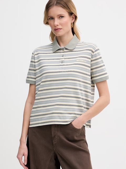 Max&Co. polo damskie bawełniane MCOMANDARE - zdjęcie produktu nr 2