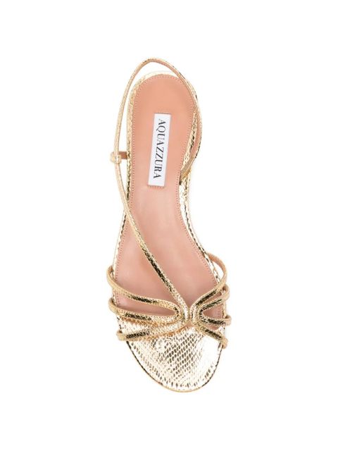 Aquazzura Talk To Me strappy sandals - Gold